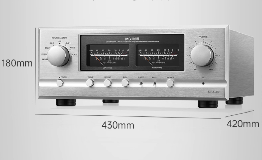 MPA-02 class A 80W+80W High power HIFI stereo combined amplifier Refer to Accuphase circuit