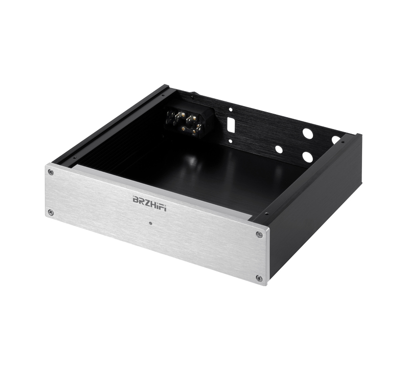 2205D HIFI DIY full aluminum mini amplifier  chassis phone amplifier case preamp box Can install German DUAL circuit
