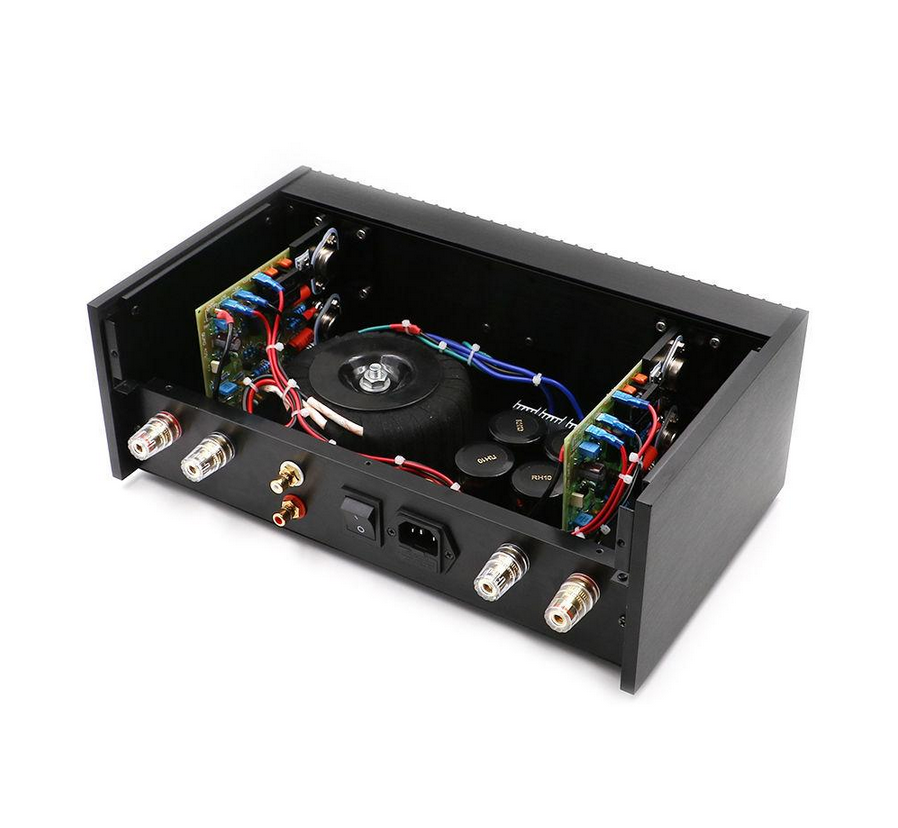 Classic HIFI Stereo 75W+75W Power Amplifier MJ15024 Base On QUAD 405 circuit With SPK Protection