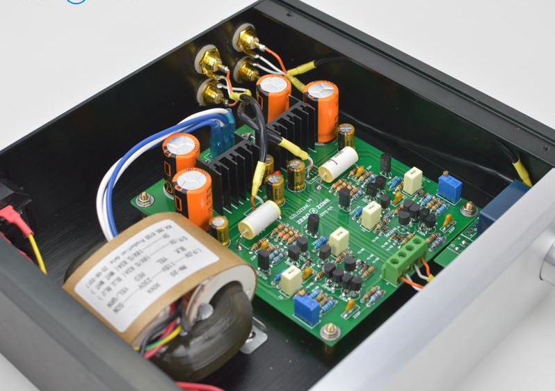 Finished HE01A Hifi Preamplifier Base On Marantz PM14A Pre-amp Circuit
