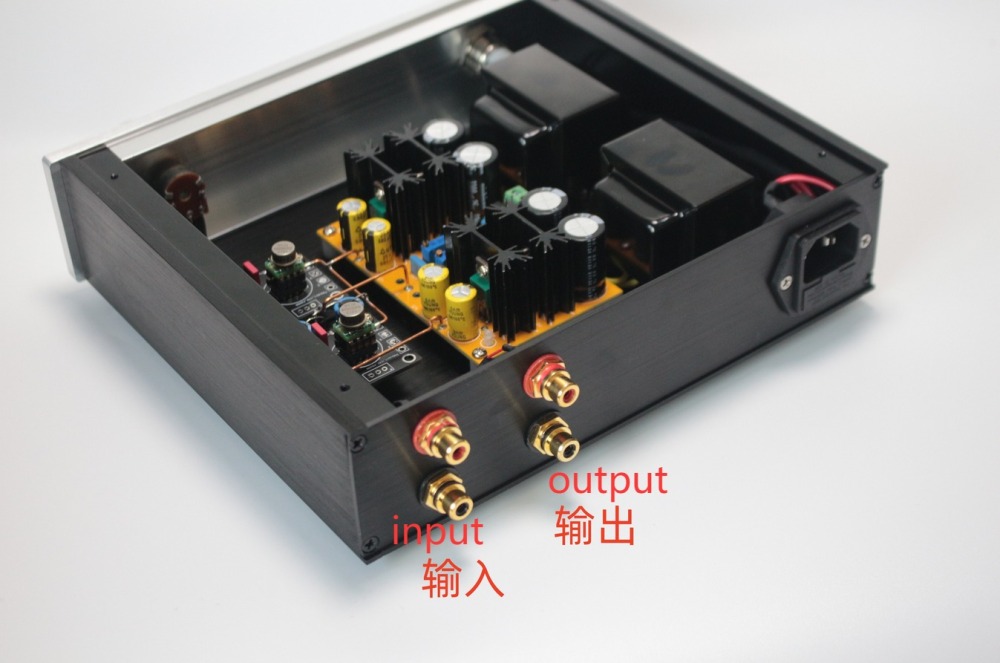 Finished Electronic tube odor Class A power supply preamplifier with NE5534 AD847 Operational amp