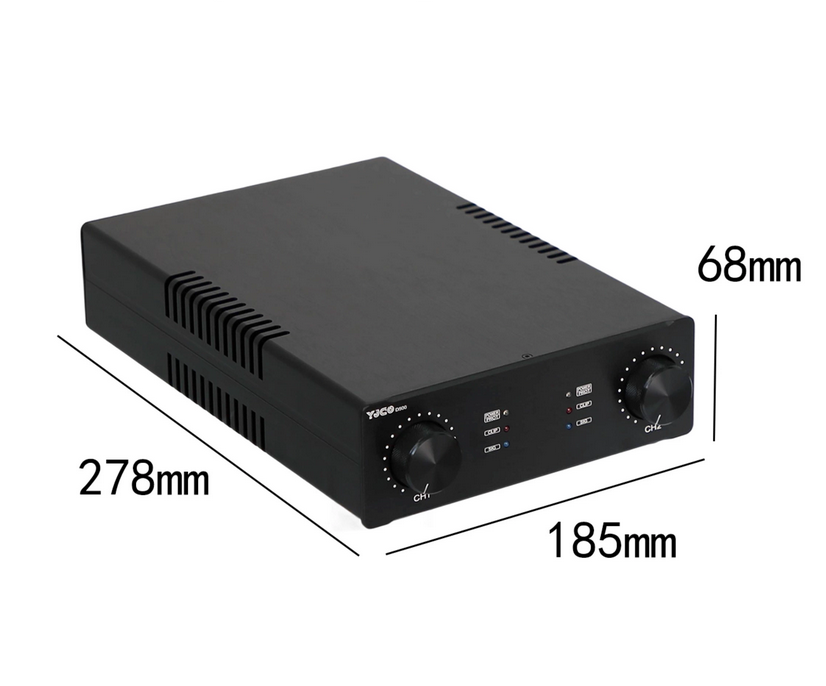 IRS2092 Audiophile D500 dual channel high-power professional amplifier surpasses LM3886