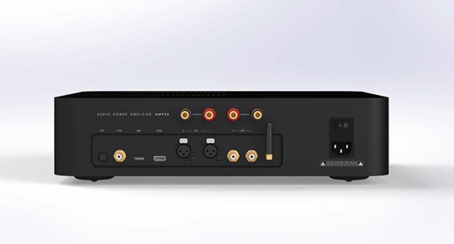 AMP50 High end 350W * 2 stereo high-power amplifier with bluetooth remote control