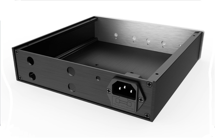 2104 full aluminum Mini Ultra-Thin HIFI DIY amplifier chassis F1 tone Preamp case
