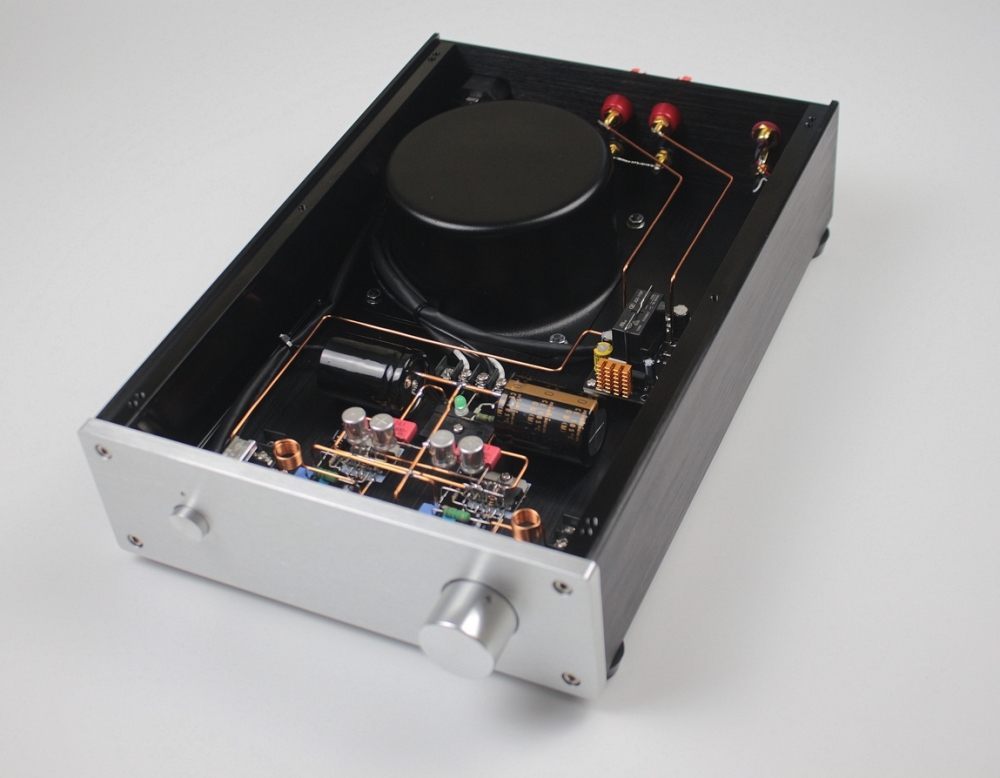 LM3886 HIFI DIY stereo 68W+68W power audio amplifier Handmade shed construction with horn protection function