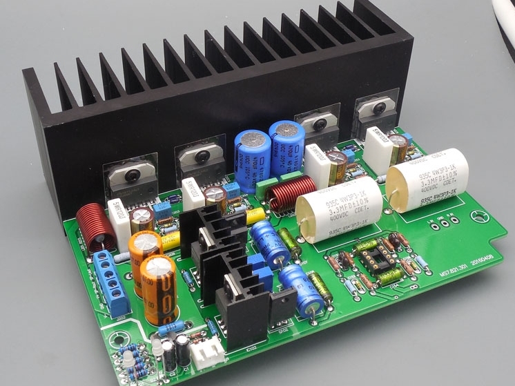 LM3886 parallel 100W*2 high-power household audio power amplifier Bluetooth optional