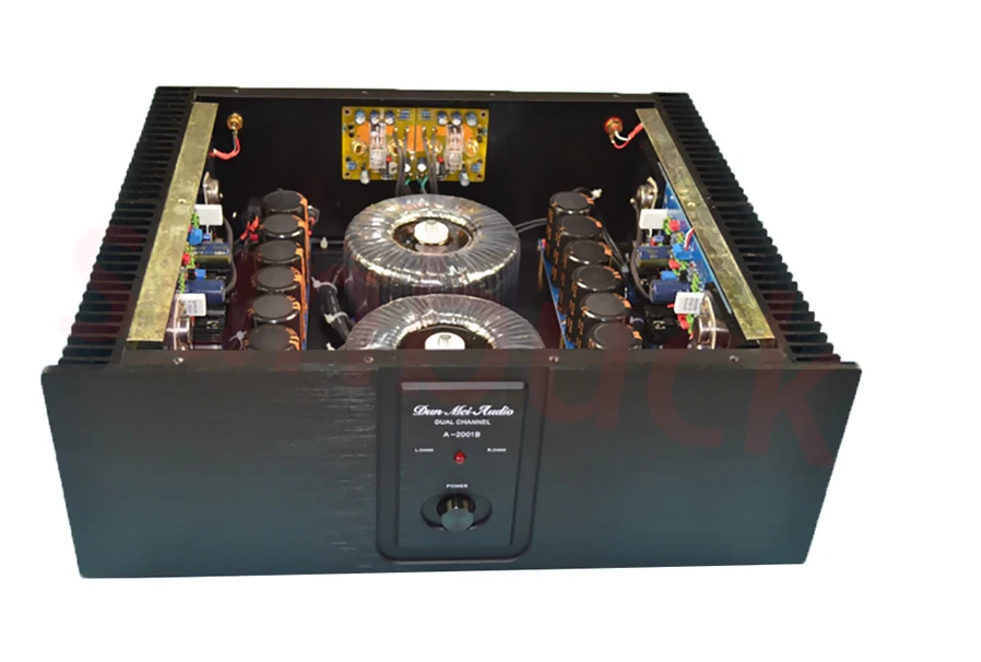 High power HiFi Class A Class AB AM-90 MJE15033 MJE15032 Gold Sealed Tube Circuit Power Amplifier 400W 2.0 Power Amplifier Audio