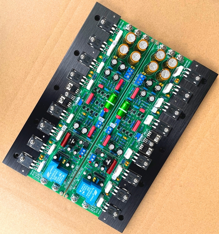 Reference Goldmund Circuit Field Effect Transistor Class A Amplifier Board from Switzerland