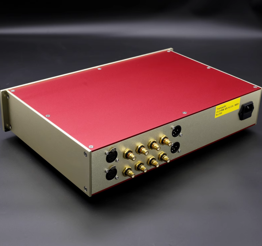 FM255 Preamplifier 3.8x Amplification Gain Balanced XLR Low Distortion Low Noise Channel Standalone HIFI Preamplifier