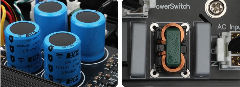 LPS-80 Dual independent output low-noise regulated linear power supply 12V/19V with multiple voltage options