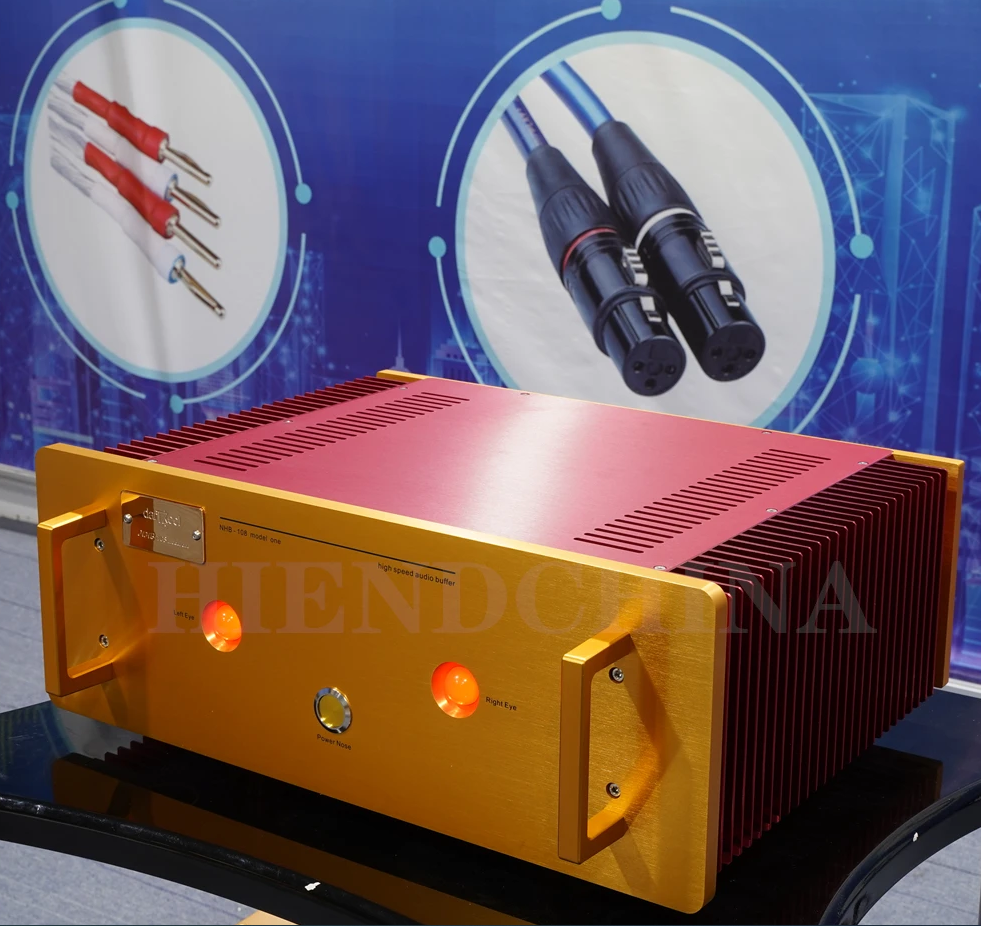 Newest Study Dartzeel NHB-108 Standard Version power amplifier HIFI NO Negative feedback amp circuit power AMP 140W @8ohms; 250W@4ohms