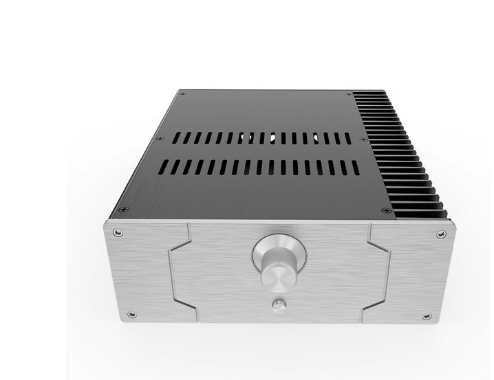 Full aluminum HIFI DIY post Power Amplifier Chassis Single side cooling heatsink power amplifier install box 250*92*309mm