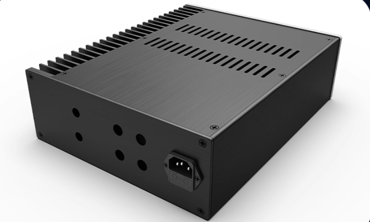 Full aluminum HIFI DIY post Power Amplifier Chassis Single side cooling heatsink power amplifier install box 250*92*309mm
