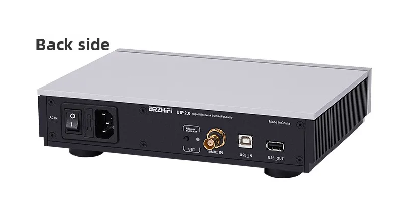 10MHZ UIP2.0 PCHIFI Fever Audio USB Purification Isolator OCXO Clock Input 480Mbs ADuM4165 Isolation+OCXO+PLL+LT3042