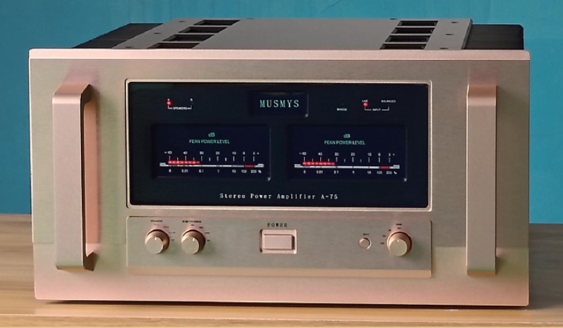 Accuphase A75 Pure Class A Stereo Post Amplifier, Accuphase A-75 HIFI Home High-end Audio Sound Amplifier, 120W*2 Power Amplifier
