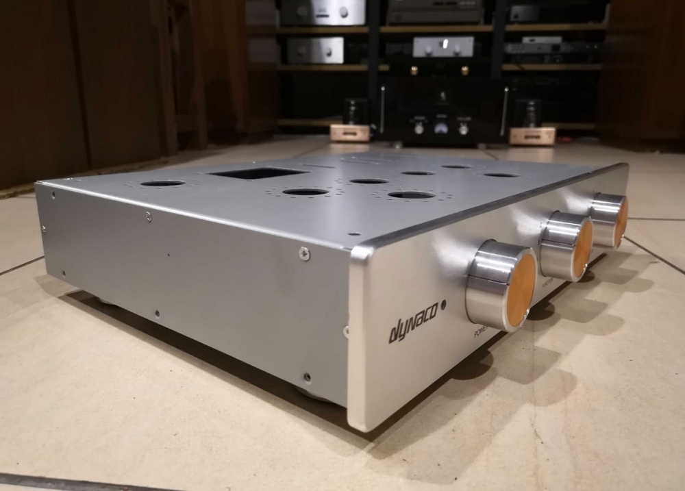 Silver HIFI DIY tube amplifier chassis Can install Dynaco 6V6 circuit