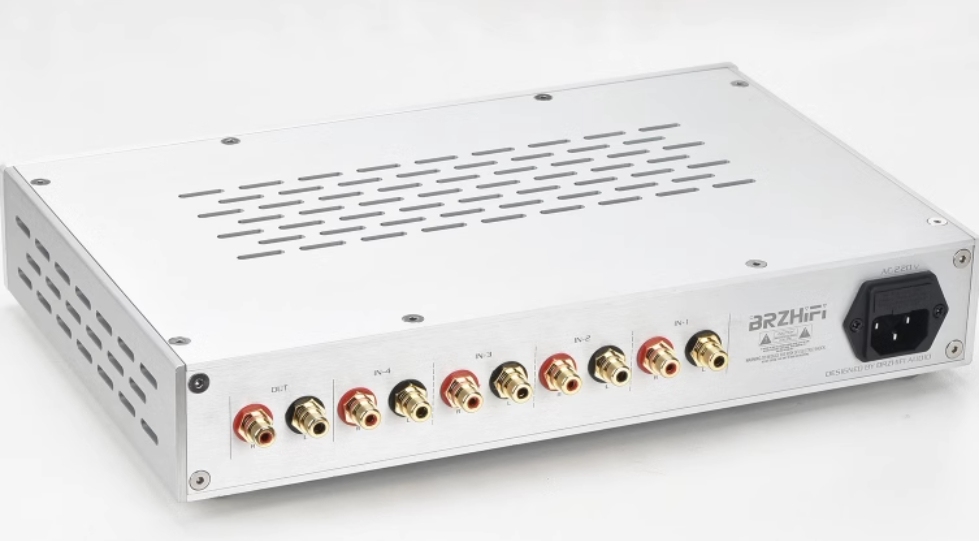 FV-2024 Classic Pure Class A Tone Preamplifier Audiophile Adjust the high, medium, and low frequency bands separately