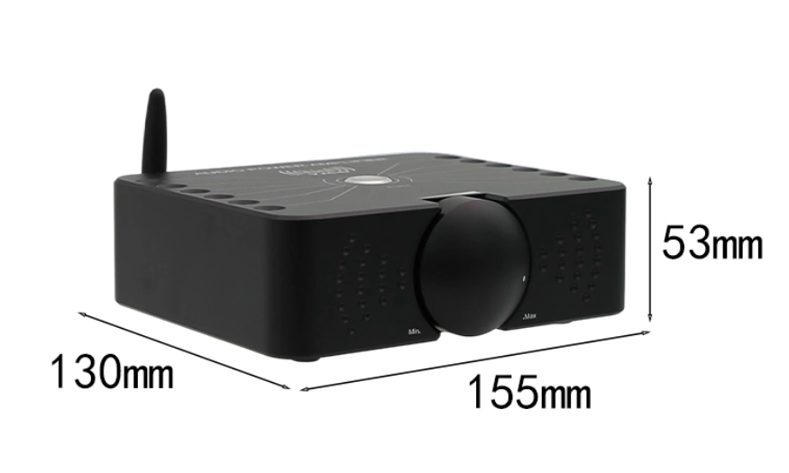 300W+300W TPA3255 high power HIFI power amplifier D300 CSR8675 Bluetooth APTX-HD LDAC