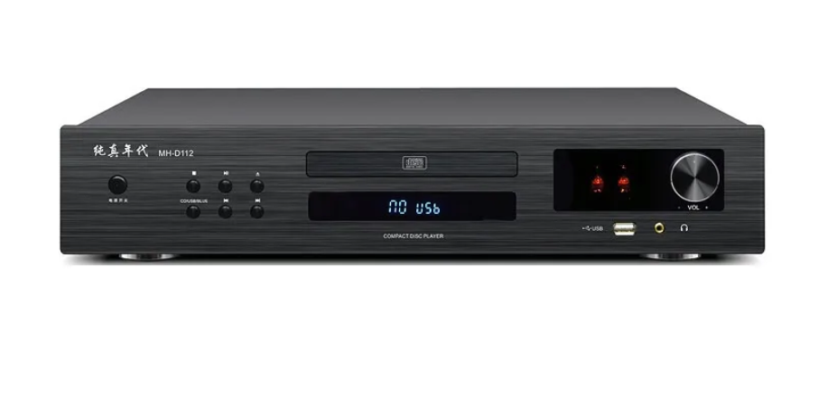 Tube CD Player Bluetooth 5.2 Built-in Dual 6*1N Tube USB Lossless Playback Professional Grade HIFI CD Player OPA2604 Op-Amp Chip