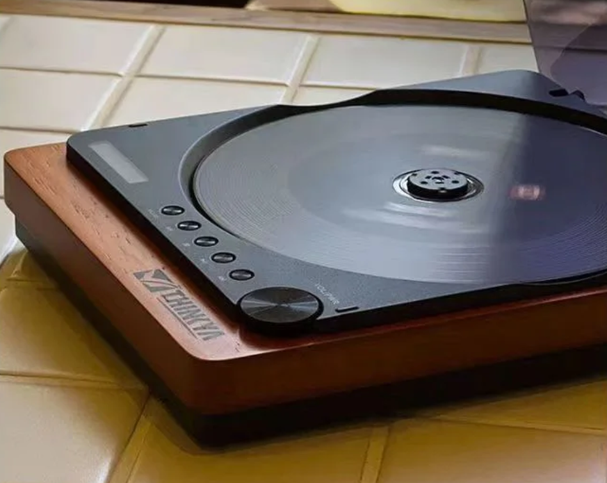 Wooden HIFI CD Player Bluetooth 5.1 Digital Optical Output USB Lossless Playback Wooden CD Music Player Infrared Remote Control