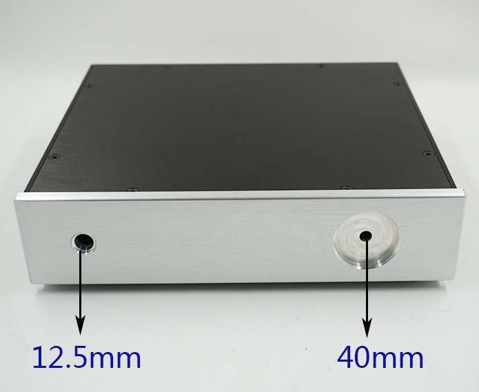 280 all aluminum preamp chassis decoder case HIFI DIY amplifier box