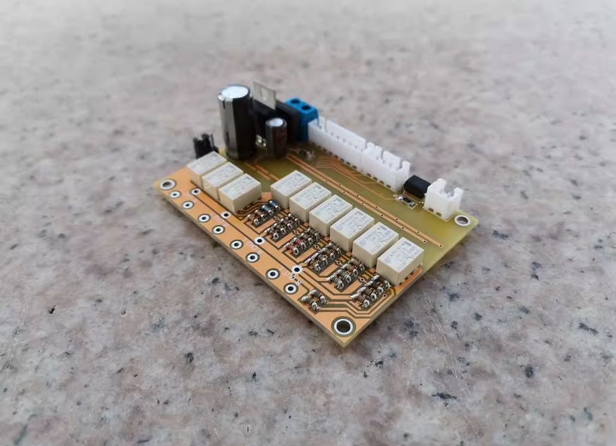 JV16 50K Two Channel HiFi Remote Volume Control Board Dual Display 64 Level Magnetic Latching Relay Preamplifier Kit