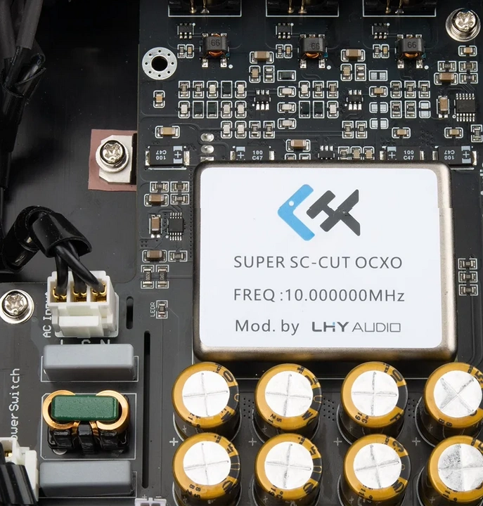 分離連続体、オシリオ / Oscilio, Forked Continuum LHY Audio OCK-1S Tiger Fish 10MHz SC Cut OCXO Constant Temperature