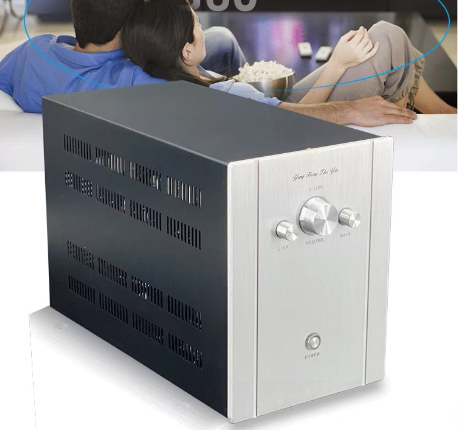 L-1200 Upgraded version of HIFI high-power subwoofer amplifier 2.0 dual subwoofer