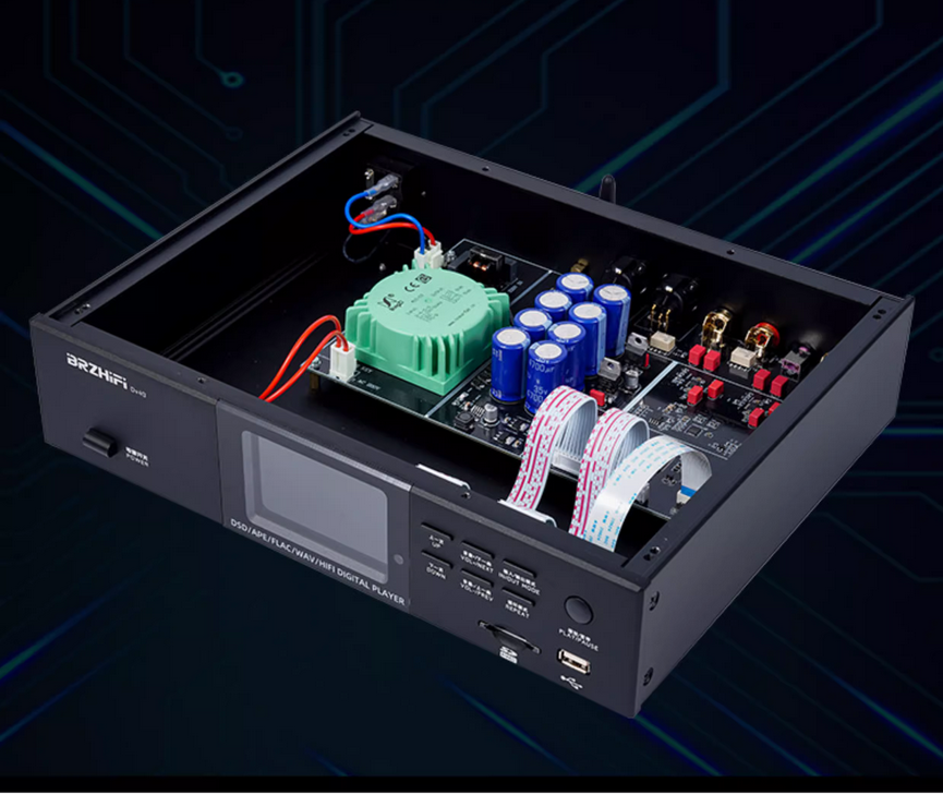 DV40C Digital turntable USB flash drive DSD hifi lossless player ES9039 decoding Bluetooth 5.3