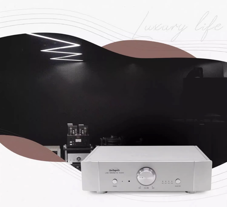 LINE MAGNETIC LM-602CA ECC82（12AU7) Vacuum Tube HIFI preamplifier