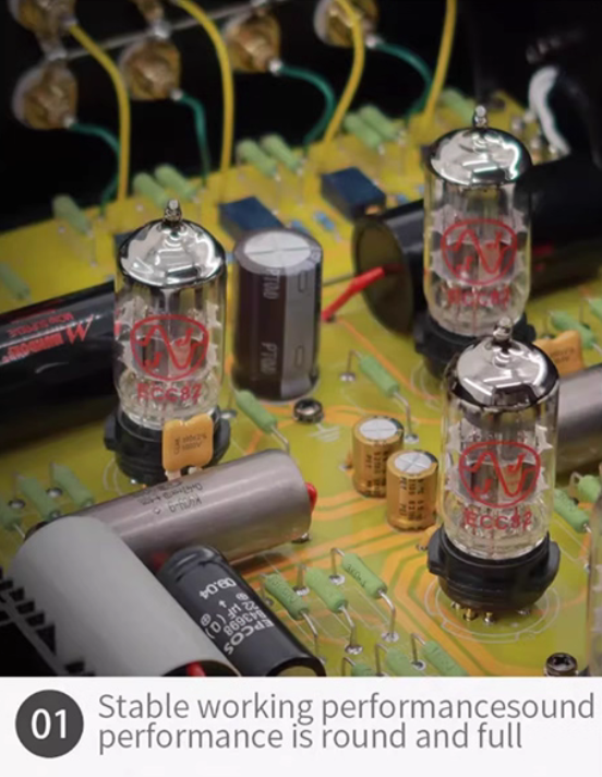 LINE MAGNETIC LM-602CA ECC82（12AU7) Vacuum Tube HIFI preamplifier