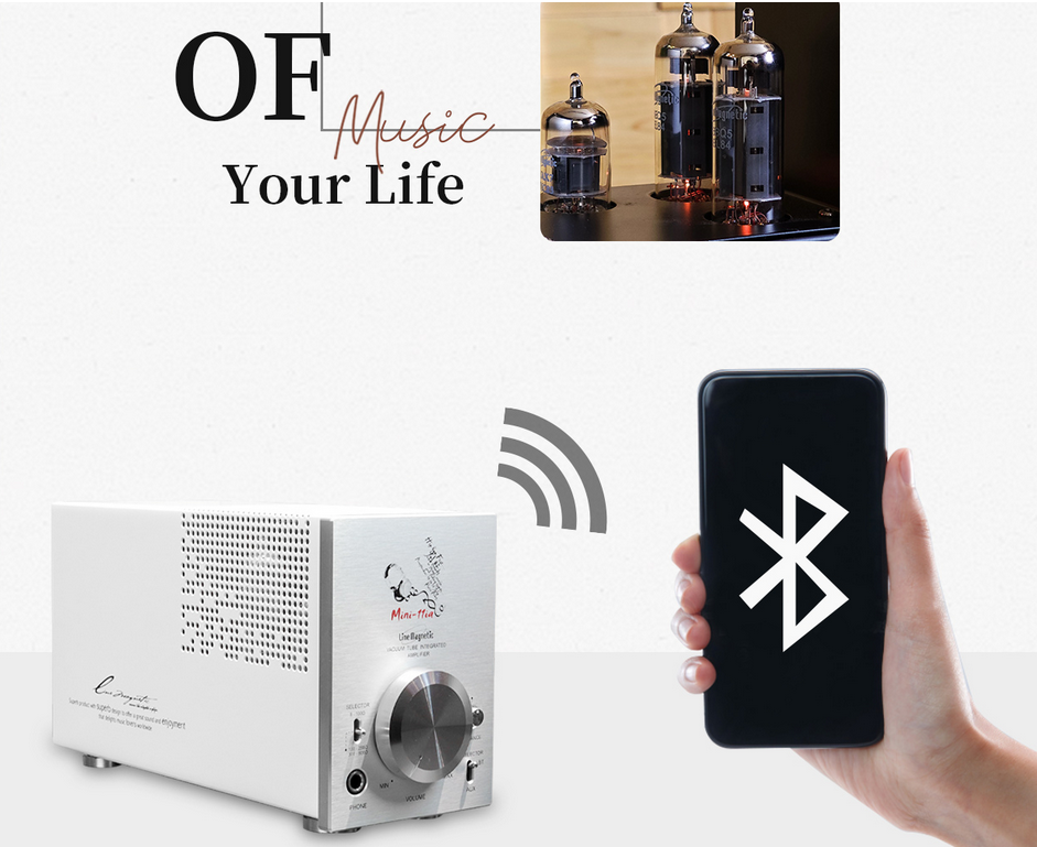 LINE MAGNETIC LM-Mini11 IA vacuum tube high impedance headphone amplifier