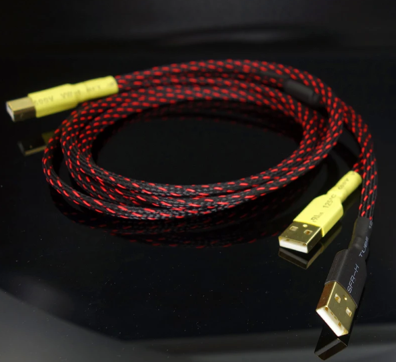 High-End Power Supply Signal Separate USB Cable USB A To B Audio DAC Amplifiers Independent Power PSU cable