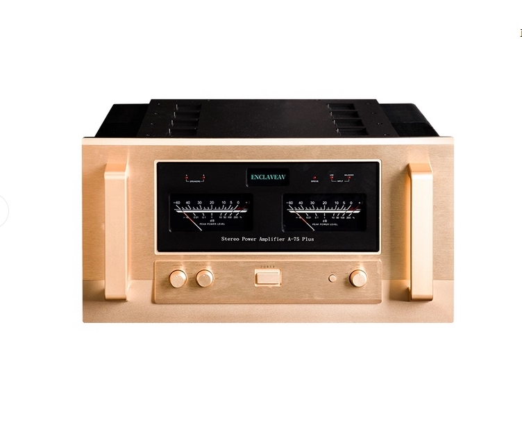 Reference Accuphase A75 PLUS Fully Balanced Class A Power Amplifier High Power Hi-Fi High-End Post-Amplifier Home Audio VU Meter