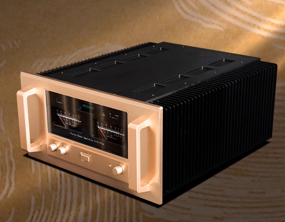 Reference Accuphase A75 PLUS Fully Balanced Class A Power Amplifier High Power Hi-Fi High-End Post-Amplifier Home Audio VU Meter