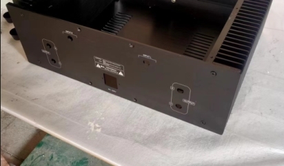 430*150 ONIX MBL All aluminum class A amplifier chassis black HIFI DIY AMP Enclosure with heatsink