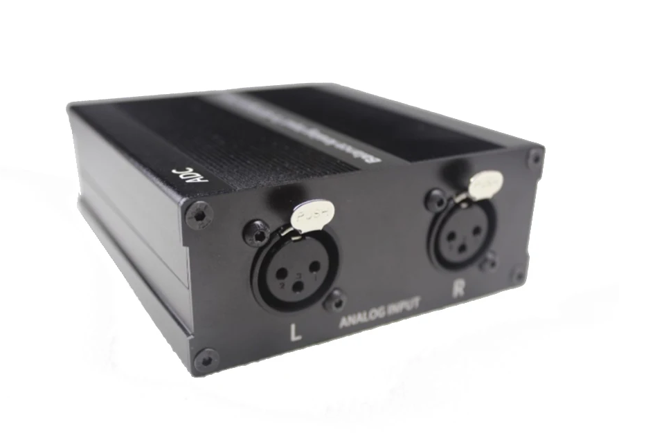 AES/EBU Analog-to-digital Audio Converter Digital Audio Encoder Balanced Stereo Output 24 Bit 192K