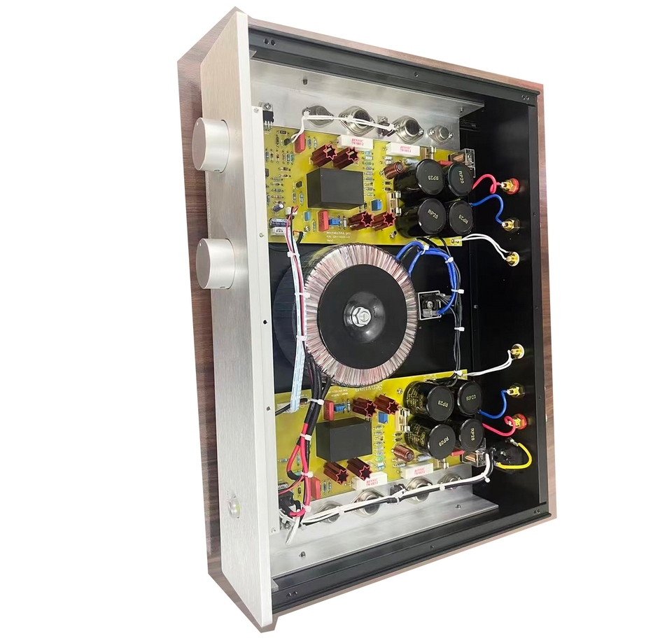 New Refer to Classic Swiss FM300A circuit 80W*2 stereo HiFi power amplifier