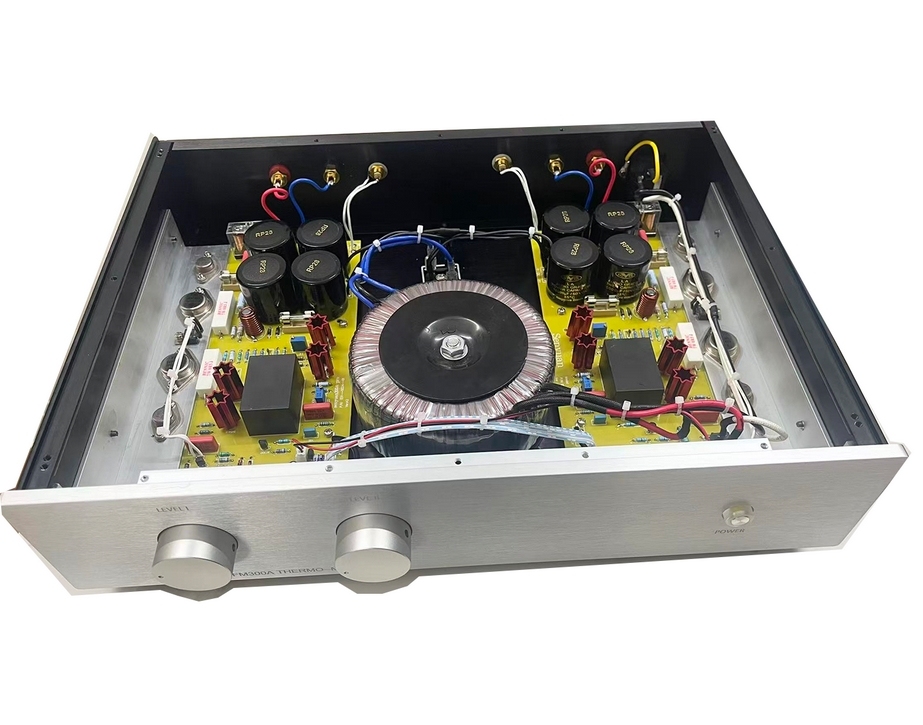 New Refer to Classic Swiss FM300A circuit 80W*2 stereo HiFi power amplifier