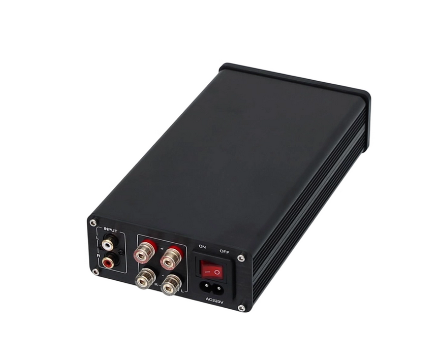 Classic mini TDA7293 2.0 HIFI stereo 40W+40W black power amplifier