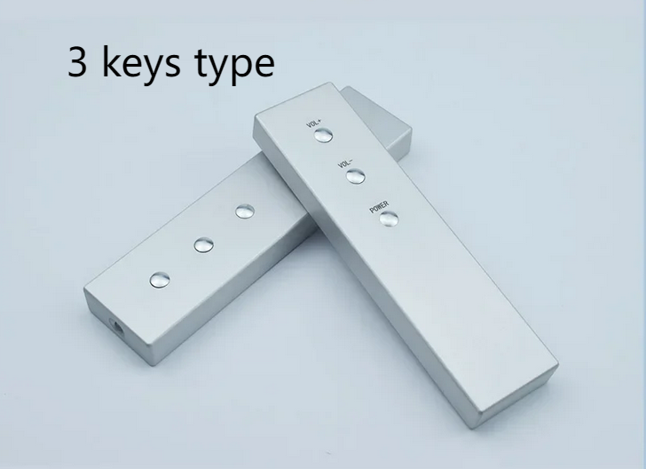 Infrared Learning Remote Control Volume All Aluminum Alloy Material Universal For Amplifier