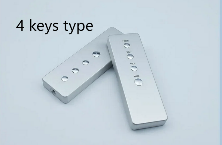 Infrared Learning Remote Control Volume All Aluminum Alloy Material Universal For Amplifier