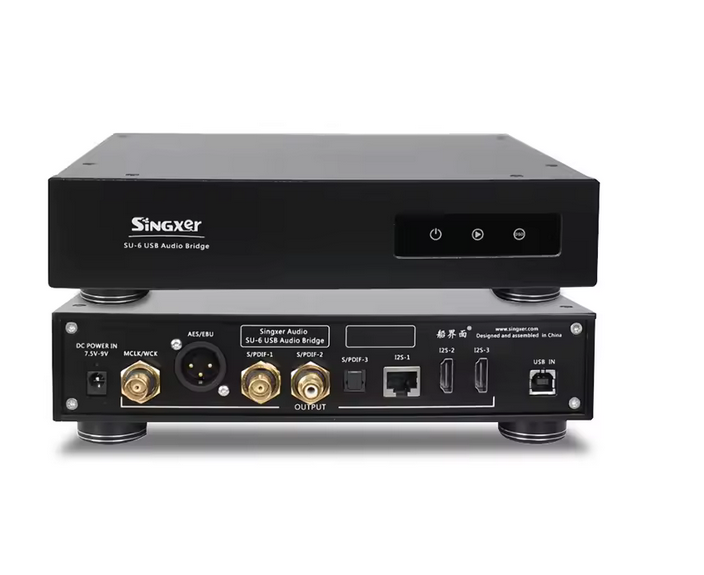 Singxer SU-6 DDC USB Digital Audio Interface XMOS XU2008 CPLD Femtosecond Clock Interface