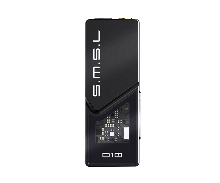 SMSL D10 Portable USB Headphone Amp Hi-res Audio DAC 2x CS43131 Decoding 4.4mm Balanced Digital Headphone Amplifier DSD256 32Bit