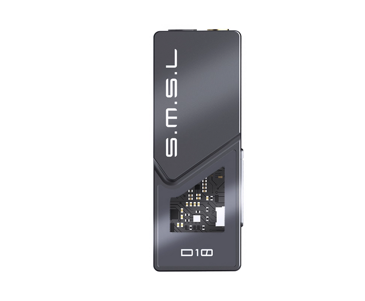 SMSL D10 Portable USB Headphone Amp Hi-res Audio DAC 2x CS43131 Decoding 4.4mm Balanced Digital Headphone Amplifier DSD256 32Bit