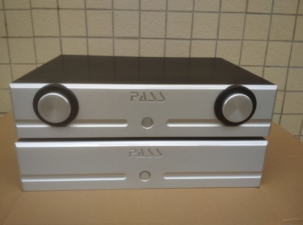 4309PASS All Aluminum Power Amplifier Chassis DIY Audio hifi preamp case power supply box decoder Enclosure