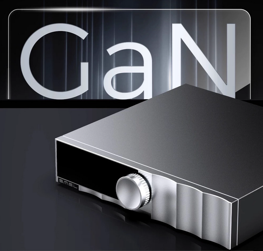 Free ship SMSL PA200 Gallium Nitride Power Amplifier XLR high power AMP HIFI Audio Grade