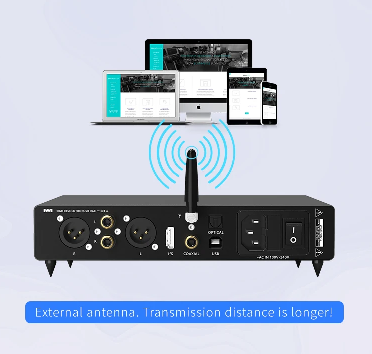 Free ship SMSL VMV D1se2 MQA MQA-CD ES9039MSPRO DAC Bluetooth 768kHz 32bit DSD512 D1SE 2 Decoder With Remote Control