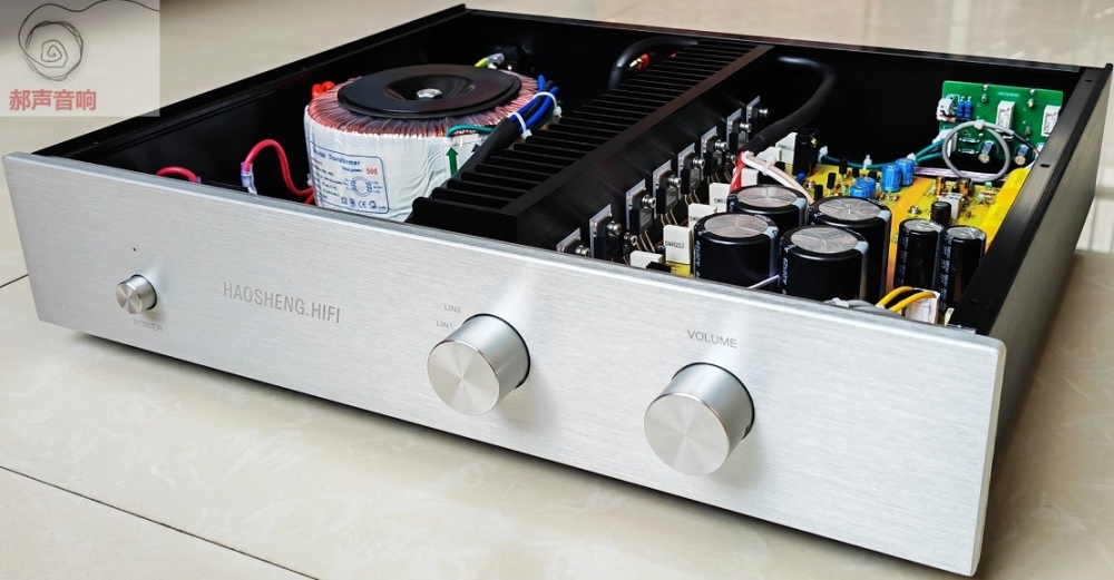 SU30 80W*2 Hi End Preamp + Amplifier Class AB Combined amplifier with NJW0281G/NJW0302G