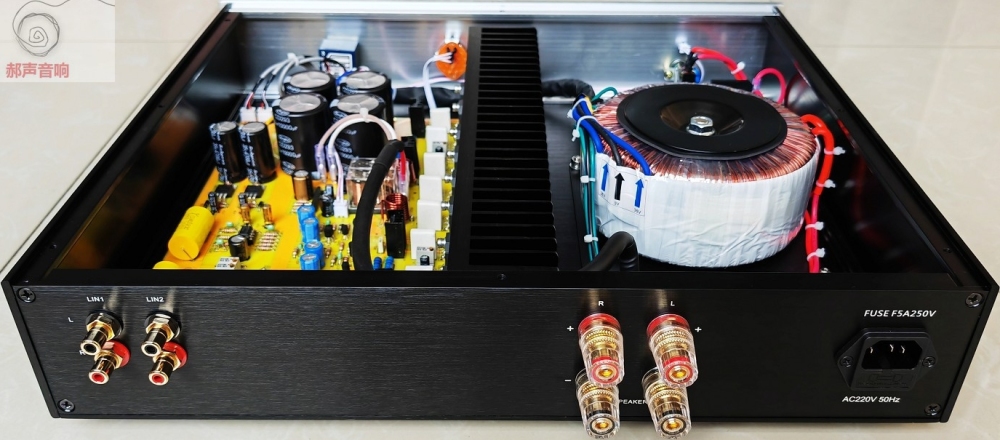 SU30 80W*2 Hi End Preamp + Amplifier Class AB Combined amplifier with NJW0281G/NJW0302G